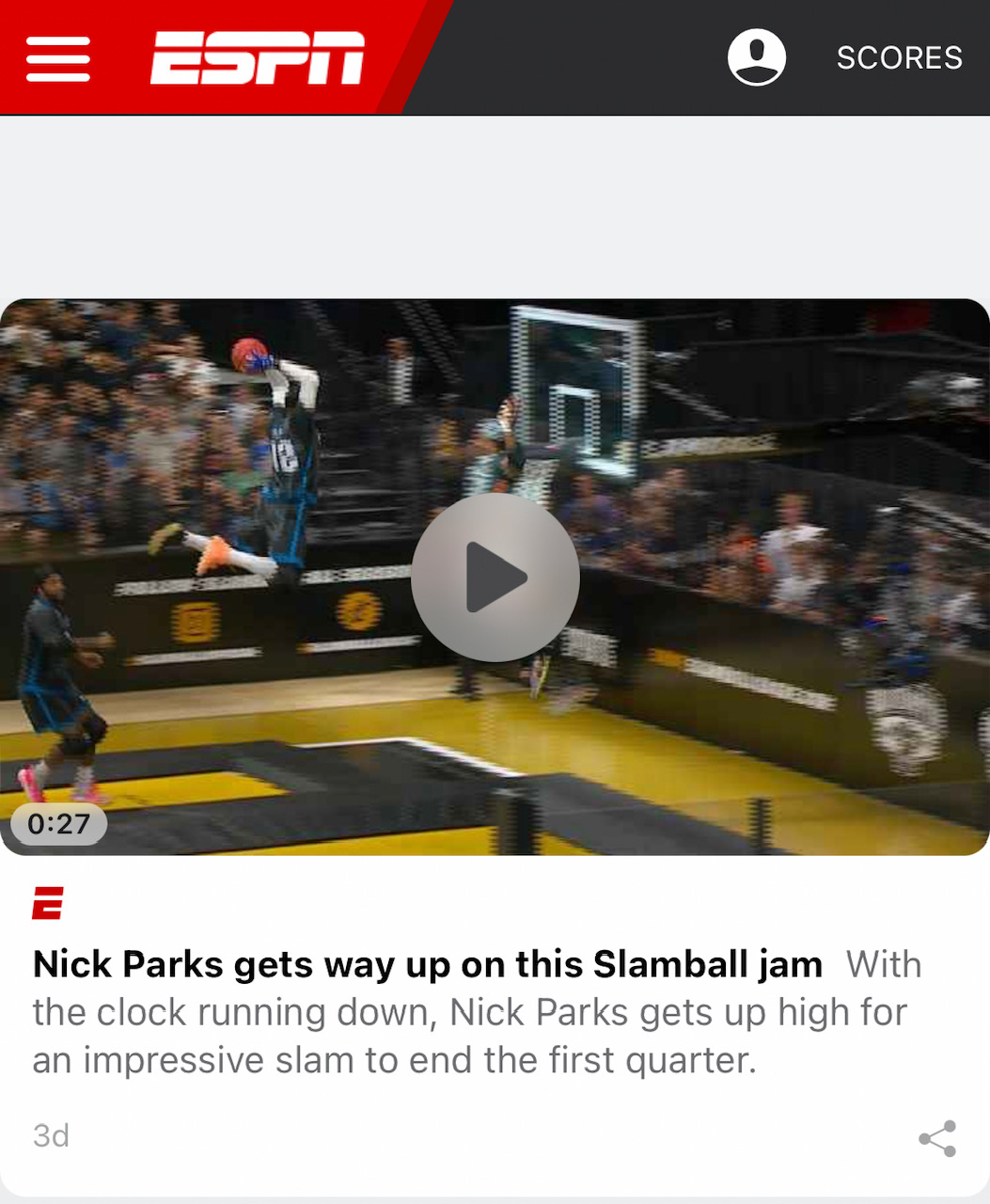 Nick Parks ESPN thumbnail